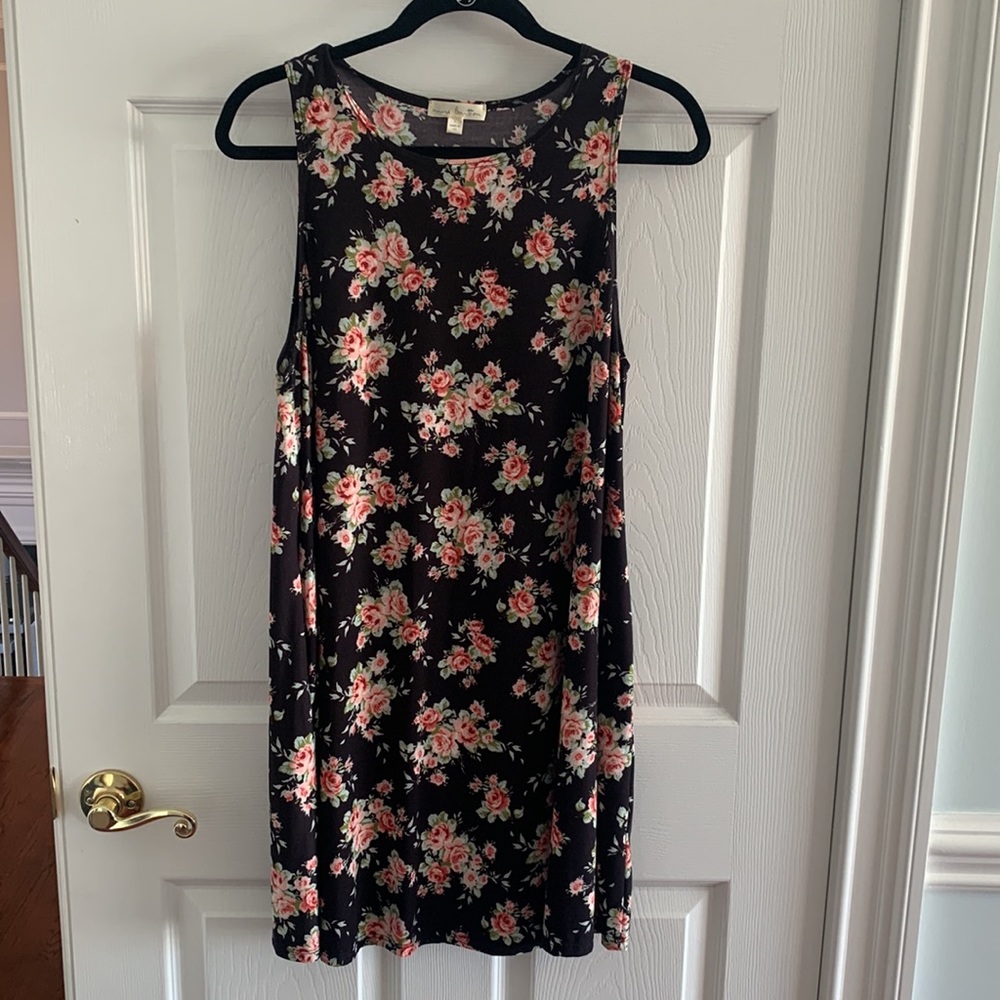 Nine Britton Floral Sleeveless Swing Dress size L - Picture 6 of 14